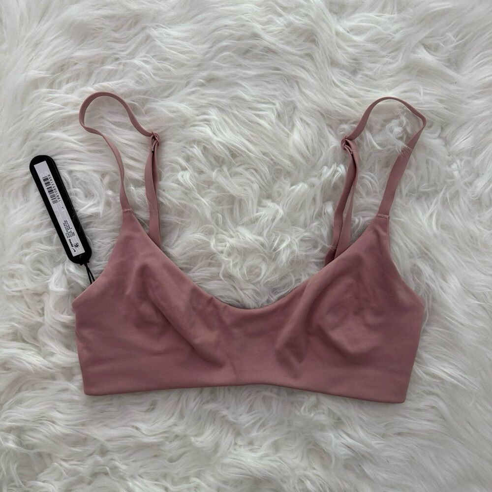 Nike Skims Matte Micro Scoop Bra Himalayan Size Small